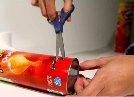 Usa una lata de Pringles para fabricar un altavoz para el m&oacute;vil | EcoInventos | tecno4 | Scoop.it