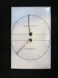 A Digital Thermometer Hygrometer With Analog Displays | Arduino progz | Scoop.it