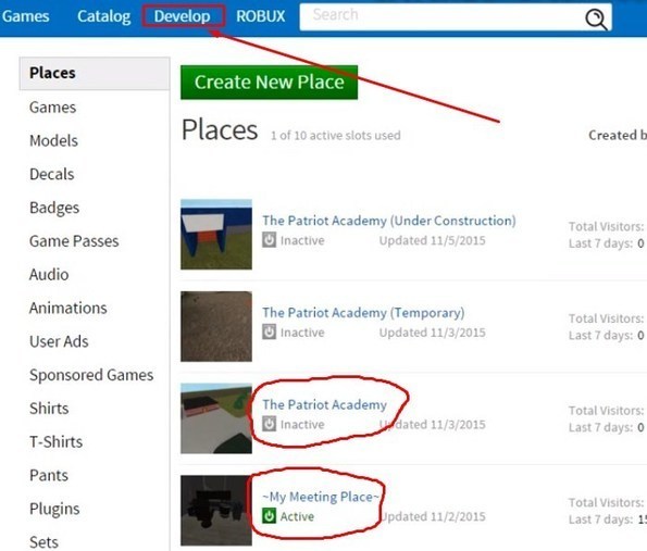 How To Publish Create A Game On Roblox Com - develope roblox.com