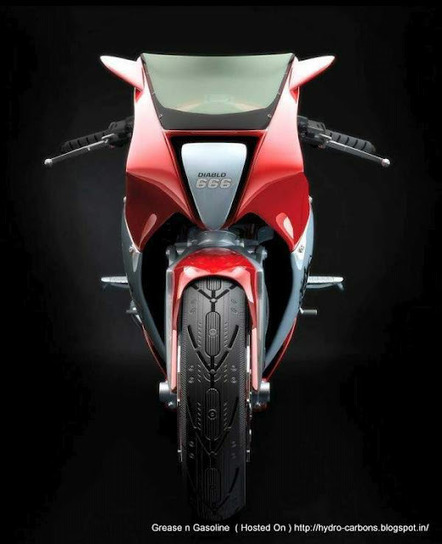 Ducati Diablo 666 - Concept Motorcycle ~ Grease n Gasoline | Cars | Motorcycles | Gadgets | Scoop.it