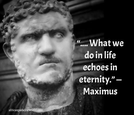 Understanding What We Do In Life Echoes In Eternity | Christian Inspirational Blog | Scoop.it