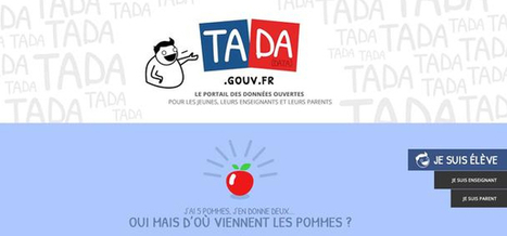 Tada.gouv.fr : faire de l’open data un outil scolaire | Libertés Numériques | Scoop.it
