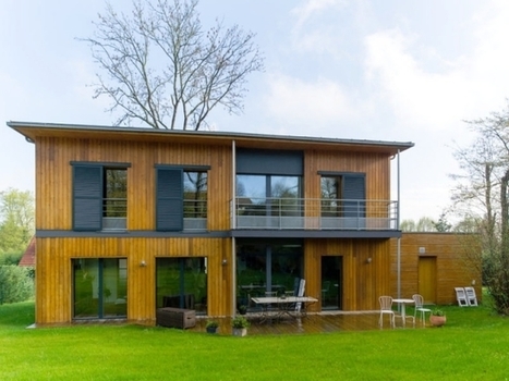 [inspiration] Une maison passive en bois bâtie à l'orée de la forêt | KILUVU | Scoop.it