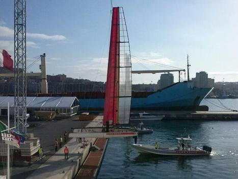 FareVela | Luna Rossa mette in acqua l'SL33 con ala rigida alla base di Cagliari | Wing sail technology | Scoop.it