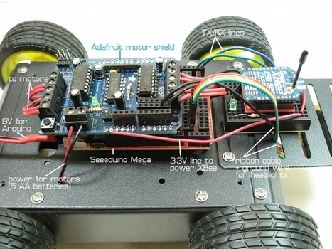 Wireless Robotics Platform with XBee Remote Control | Arduino progz | Scoop.it