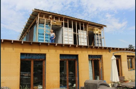 « Bienvenue dans ma maison container » à Saint-Chamond (FR-42) | Build Green, pour un habitat écologique | Scoop.it