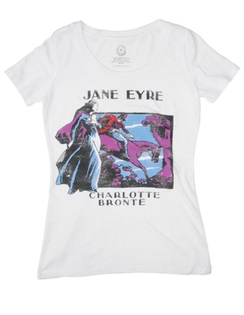 Jane Eyre book cover t-shirt | Outofprintclothing.com | Readin', 'Ritin', and (Publishing) 'Rithmetic | Scoop.it