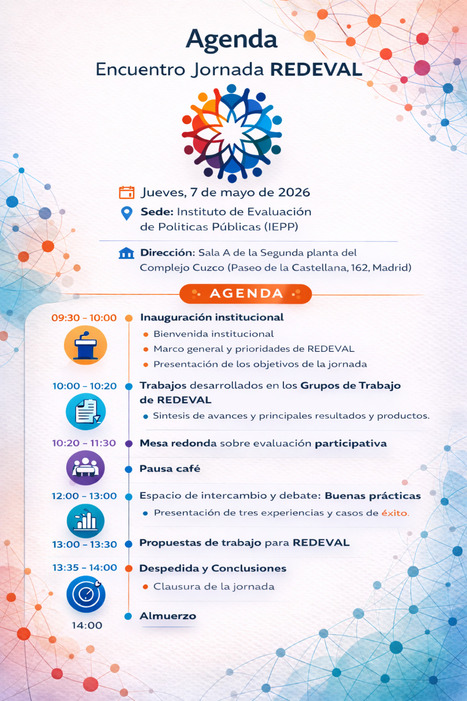 JORNADA DE REDEVAL 7 DE MAYO DE 2026 | Evaluaci&oacute;n de Pol&iacute;ticas P&uacute;blicas - Portal de actualidad y noticias | Scoop.it