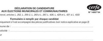 &Eacute;lections municipales : les formulaires Cerfa de d&eacute;claration de candidature sont disponibles&nbsp; | Elections - Municipales 2026 | Scoop.it