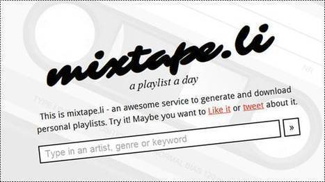 Chercher une playlist et l'écouter avec Mixtape.li | Essentiels et SuperFlus | Scoop.it