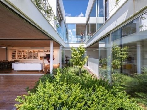 Une maison jardin, surprenante bulle de verdure en ville | Construction, réhabilitation et aménagement durables en Méditerranée | Scoop.it