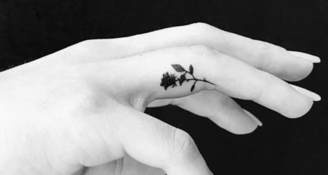 Inner Finger Tattoo Ideas