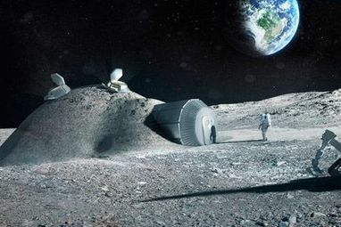 L'agence Spatiale européenne souhaite imprimer la première station lunaire habitée | Veille sur les technologies d'impression 3D | Scoop.it