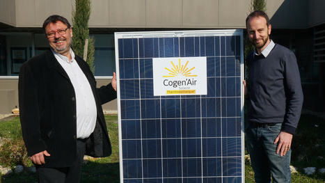 [Innovation] Cogen'air : des panneaux photovoltaïques avec échangeur de chaleur | Immobilier | Scoop.it