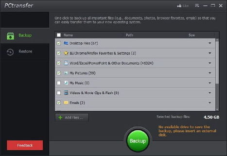 Transf&eacute;rez vos donn&eacute;es d'un Pc &agrave; un autre avec PCtransfer | CONNECTED! | Scoop.it