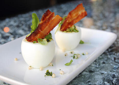 Cuisine maison, d'autrefois, comme grand-m&egrave;re: Recette d&rsquo;&oelig;ufs farcis au r&ocirc;ti de b&oelig;uf et jus (r&eacute;utiliser les restes) - Deviled Eggs | La Gastronomie | Scoop.it