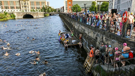 Demo an Berliner Museumsinsel: Protest-Schwimmen gegen Badeverbot in Berliner Spree | STERN.de | Kompass-Aktuell | Scoop.it