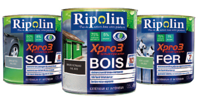 Peinture : Ripolin Xpro3, la formule triple action certifiée NF environnement | Build Green, pour un habitat écologique | Scoop.it
