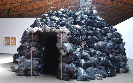 Peter De Cupere: Garbage city iglo | Art Installations, Sculpture, Contemporary Art | Scoop.it