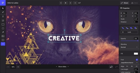 Ludus - limitless creativity for your slides | Digital Presentations in Education | Scoop.it