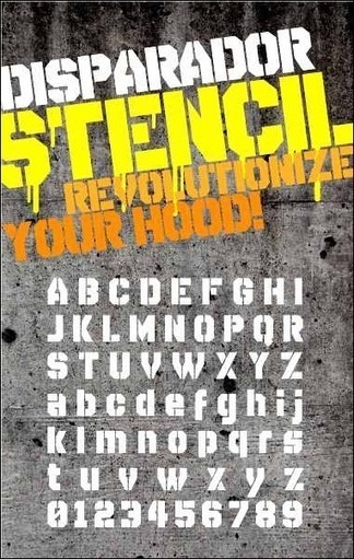 +35 tipografías stencil de alta calidad | CSSBlog ES | El Mundo del Diseño Gráfico | Scoop.it