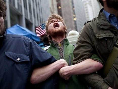 Les "Indign&eacute;s" am&eacute;ricains marchent sur Wall Street | Et si demain...les indign&eacute;es... | Scoop.it