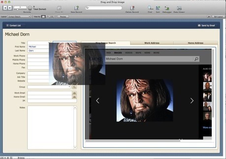Drag and Drop Images from a Web Viewer in FileMaker Pro on a Macintosh | Learning Claris FileMaker | Scoop.it