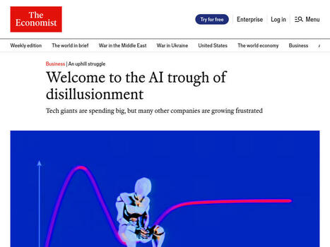 Welcome to the AI trough of disillusionment | Educational Technology News | Scoop.it