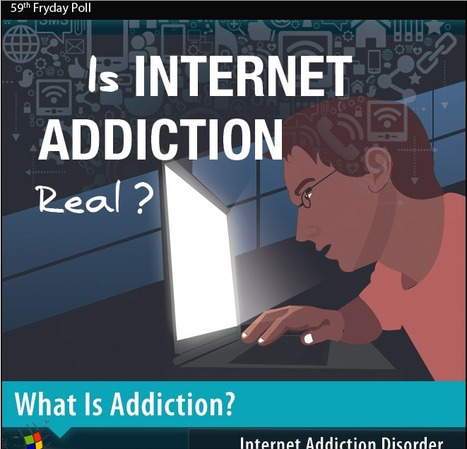 Is Internet Addiction Real? - Facts & Infographic | Didactics and Technology in Education | Scoop.it