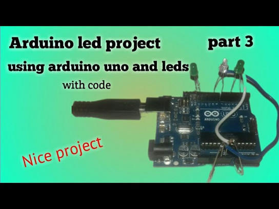 Arduino led project using arduino uno and leds ...