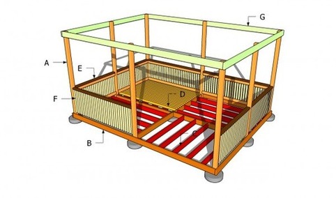 Rectangular Gazebo Plans | Free Outdoor Plans - DIY Shed, Wooden Playhouse, Bbq, Woodworking Projects | Garden Plans | Scoop.it