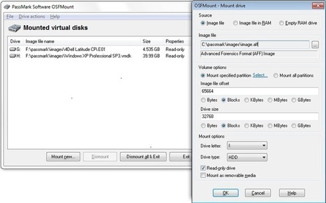 OSFMount - Mount CD and Disk images in Windows, ISO, DD | ICT Security Tools | Scoop.it