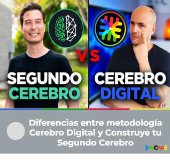 Diferencias entre metodología Cerebro Digital y Construye tu Segundo Cerebro | Help and Support everybody around the world | Scoop.it