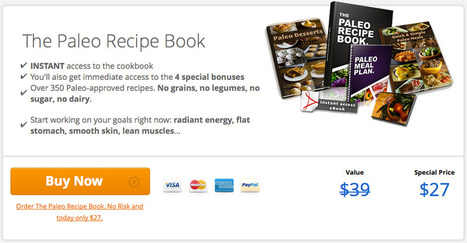 Paleo Recipe Book | Over 370 easy Paleo recipes | Education, Health, B2B, DIY Guide, Solar Energy, Reducing Energy Bills, Wholesale, Retail, Real Estate | Scoop.it