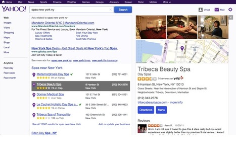 YELP - Yahoo Taps Yelp to Boost Search Results | e-commerce & social media | Scoop.it