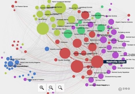 How newspaper stories went viral in the 19th century - Storybench | Journalisme graphique | Scoop.it