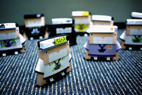 Paper Toy BOXY | Shin Tanaka | Paper is beautiful | Scoop.it