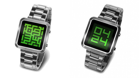 The Latest Tokyo Flash Watch Hides the Time in a Maze | All Geeks | Scoop.it