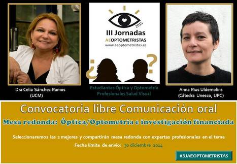 III Jornadas AEOPTOMETRISTAS | Formación Optometristas 2.0 | Scoop.it