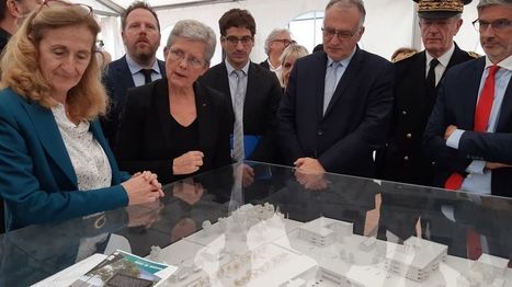 Mont-de-Marsan : la garde des Sceaux, Nicole Belloubet, sur le chantier de la future cité judiciaire | Landes | Scoop.it
