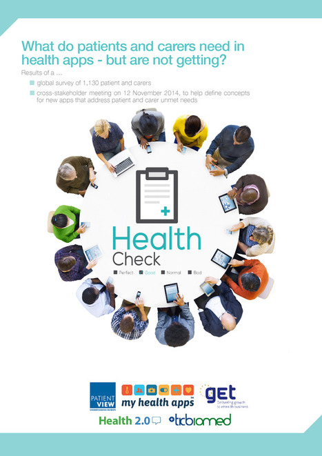 What do patients and carers need in health apps ? Patientview survey results | mHealth- Advances, Knowledge and Patient Engagement | Scoop.it