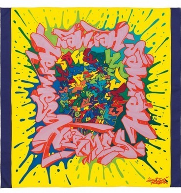 Pour sa nouvelle collection de foulards, Hermes fait appel &agrave;... un graffeur | Les Gentils PariZiens | style & art de vivre | Scoop.it