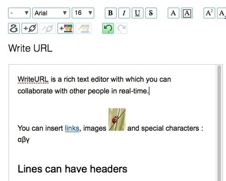 WriteURL - a collaborative real-time online text editor | DIGITAL LEARNING | Scoop.it