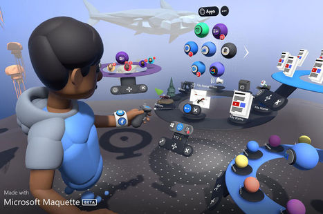 l'U.D. : "Microsoft lance Maquette, un logiciel de création et prototypage en VR | Ce monde à inventer ! | Scoop.it