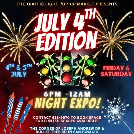 Traffic Light Popup - July 4th & 5th | Cayo Scoop!  The Ecology of Cayo Culture | Scoop.it