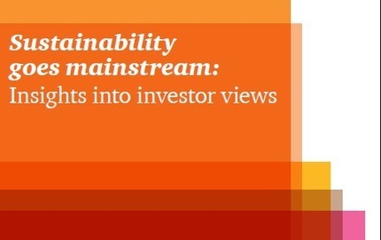 PwC: Sustainability is Moving Into the Investment Mainstream | Corporate Social Responsibility | Scoop.it