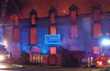Un incendie spectaculaire | Risques industriels | Scoop.it