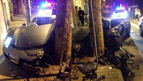 Driver crashes 15 million yuan Porsche in Shanghai after borrowing car from friend - Shanghaiist | News-from-China | Scoop.it