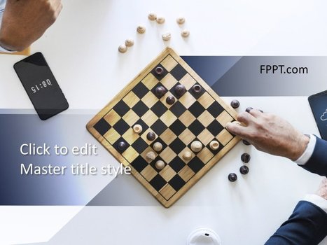 Free Playing Chess PowerPoint Template | PowerPoint presentations and PPT templates | Scoop.it