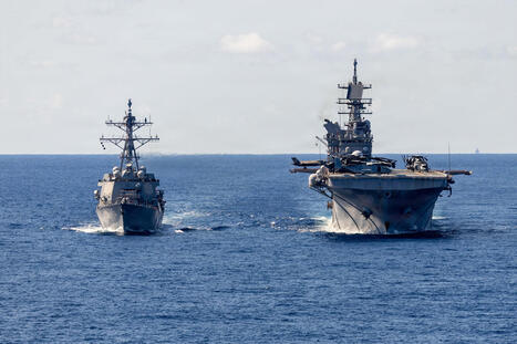 Un premier groupe amphibie am&eacute;ricain est arriv&eacute; en oc&eacute;an Indien | DEFENSE NEWS | Scoop.it